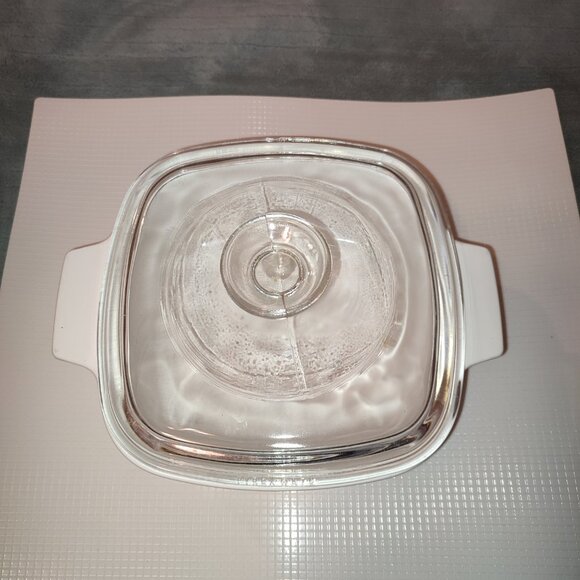 Corningware White and Blue Floral Casserole Dish - Picture 7 of 11